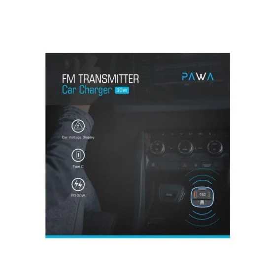 Pawa Fm Transimitter Car Charger 30W